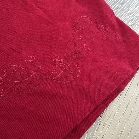 Northern Reflections Red Sleeveless Ponte Fit & Flare Dress Size 4 - Picture 5 of 7